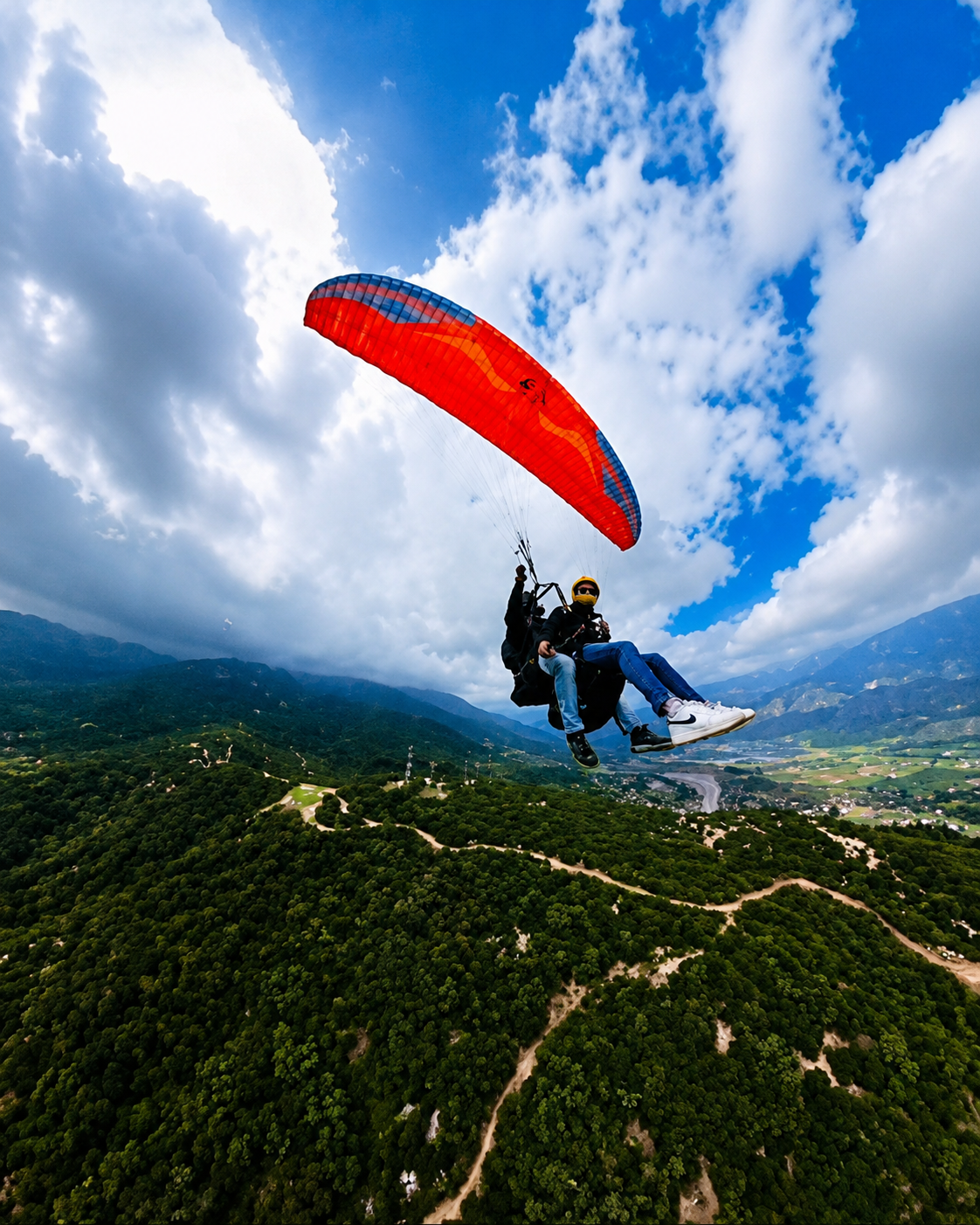 Parapentes Cordillera Cajón del Maipo